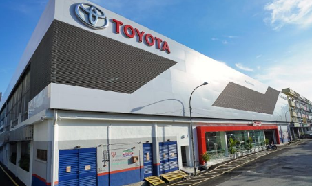 新的丰田2S服务中心在八打灵Utama开业