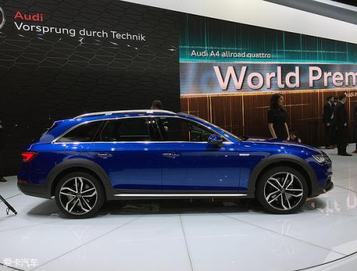 奥迪在底特律举行的北美国际车展上发布了A4 Allroad quattro 