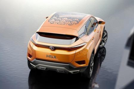  基于路虎的H5X概念车将在2019年推出Tata Harrier SUV