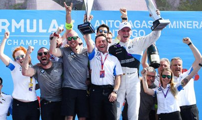 马克西米利安·冈瑟赢得了他的Formula E职业生涯的第一场胜利