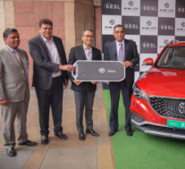 MG Motor India向EESL提供首台ZS EV
