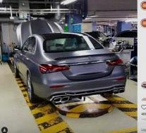 ​2021 Mercedes-AMG E63彰显更宽的尾灯