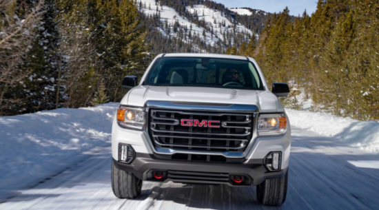 2021GMC Canyon AT4越野性能版套装增加了视觉功能