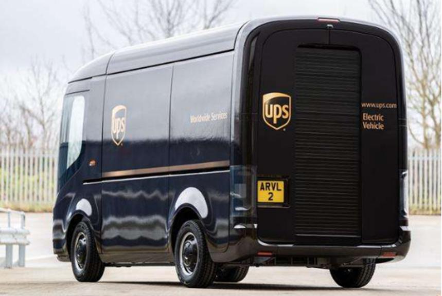 UPS投资进货并订购10000辆电动货车