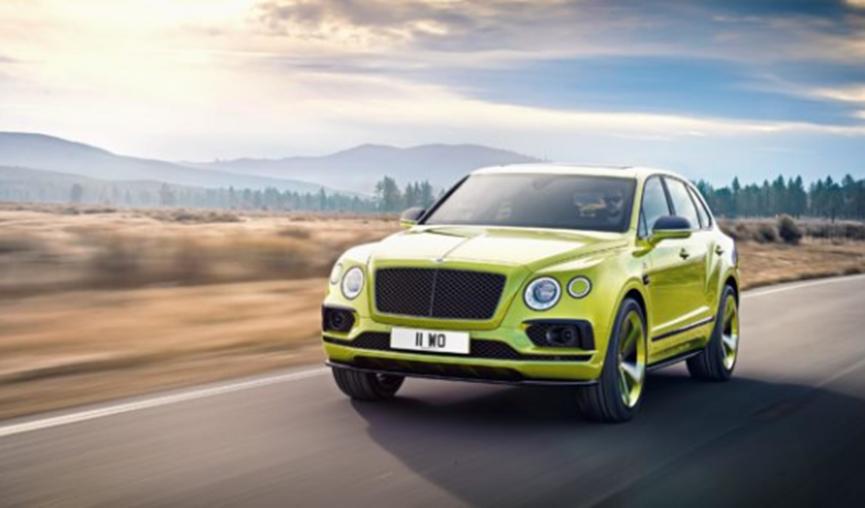 Bentley Bentayga在派克峰打破了SUV记录