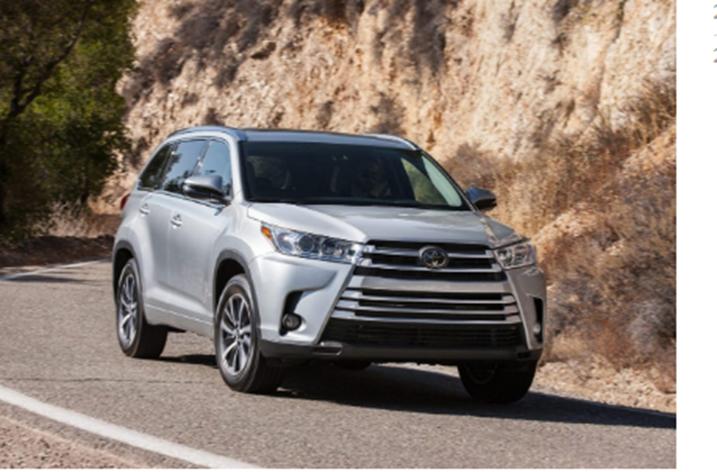丰田克鲁格是一款现代 先进的跨界SUV