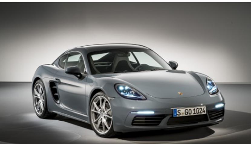 718 Boxster首次亮相后 保时捷推出了新款718 Cayman