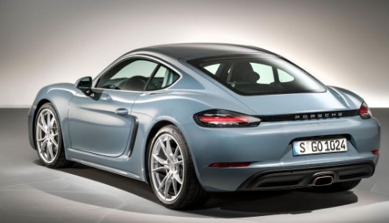 718 Boxster首次亮相后 保时捷推出了新款718 Cayman