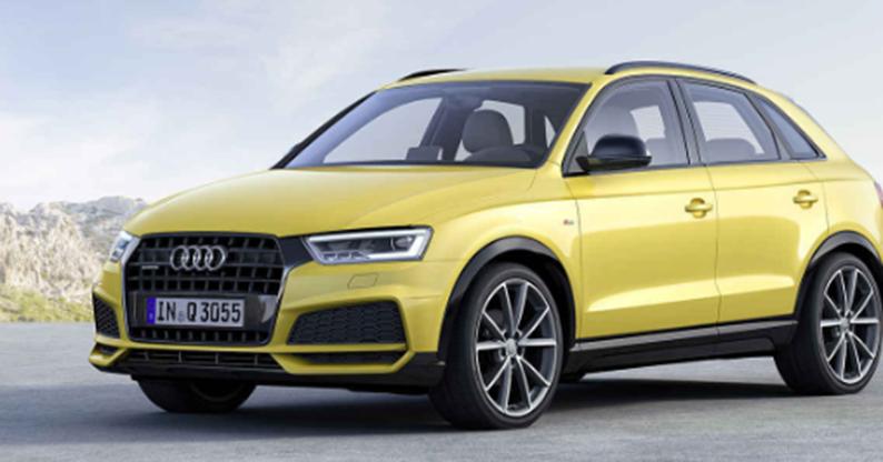 可以看到全新的2020 Audi Q3的外观变化