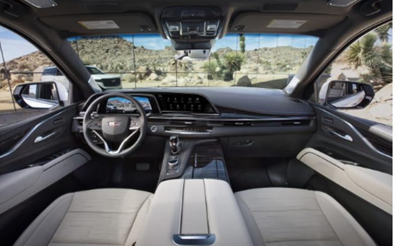 凯迪拉克推出具有420 HP 曲面OLED屏幕和36扬声器音响系统的2021 Escalade