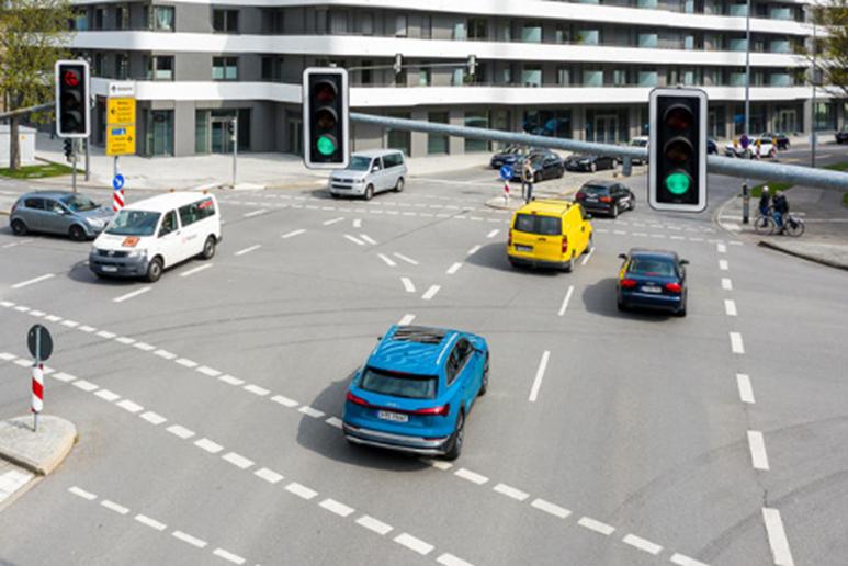 奥迪的红绿灯信息系统目前仅在部分城市运行