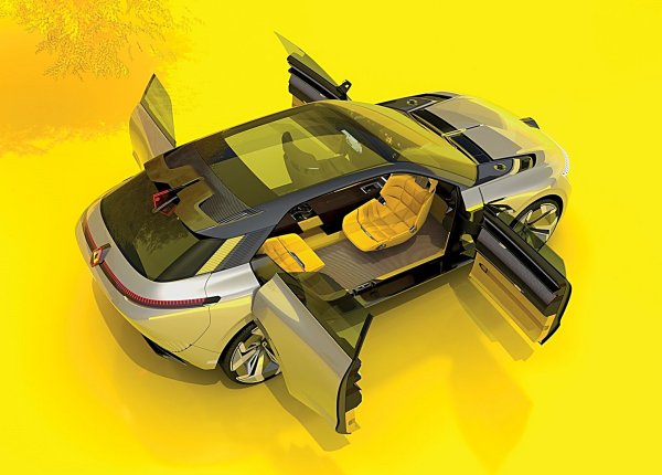 雷诺发表全新电动概念车Morphoz