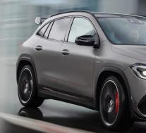 2021 Mercedes-AMG GLA45在4.3秒内仍达到60 mph的时速