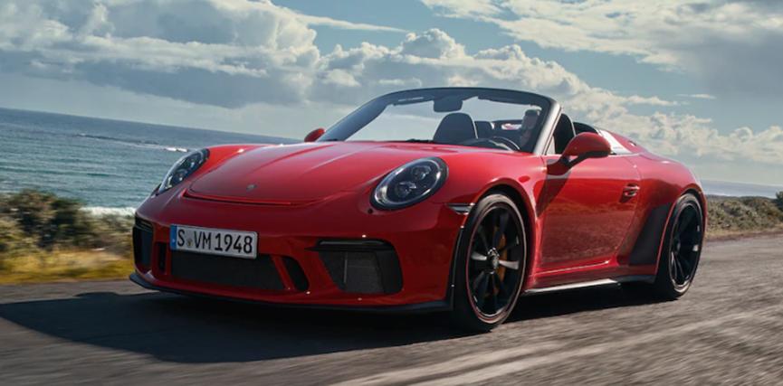 ​2019年保时捷911 Speedster的节气门响应更加糟糕