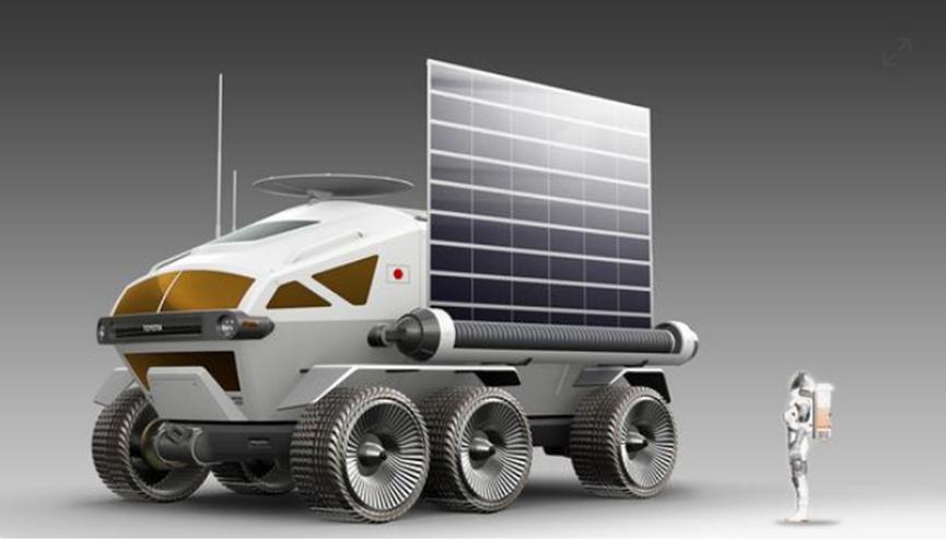 丰田与日本航天局JAXA合作设计概念月球车