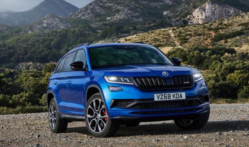 斯柯达在英国和爱尔兰发布其强大的新型Kodiaq vRS SUV