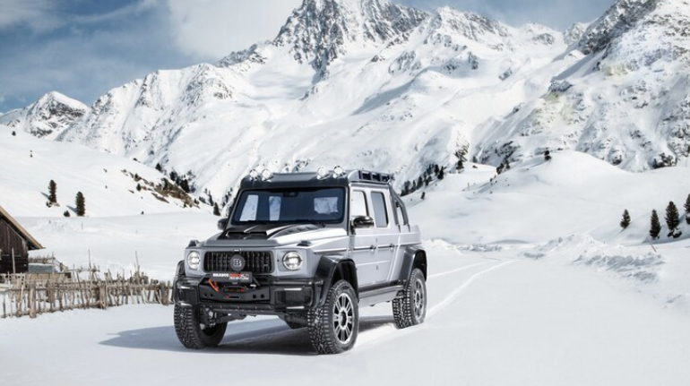 ​Brabus 800 XLP皮卡拥有近800的马力和机载无人机