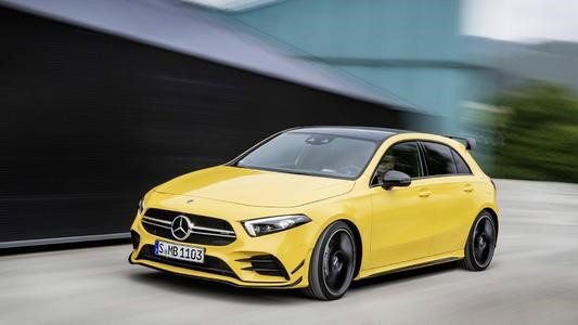 梅赛德斯amg A35轿车原型留给人们的想象空间很小 