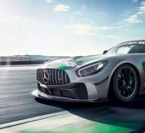 梅赛德斯AMG GT4在高速履带式车厢中自我冷却的能力更强