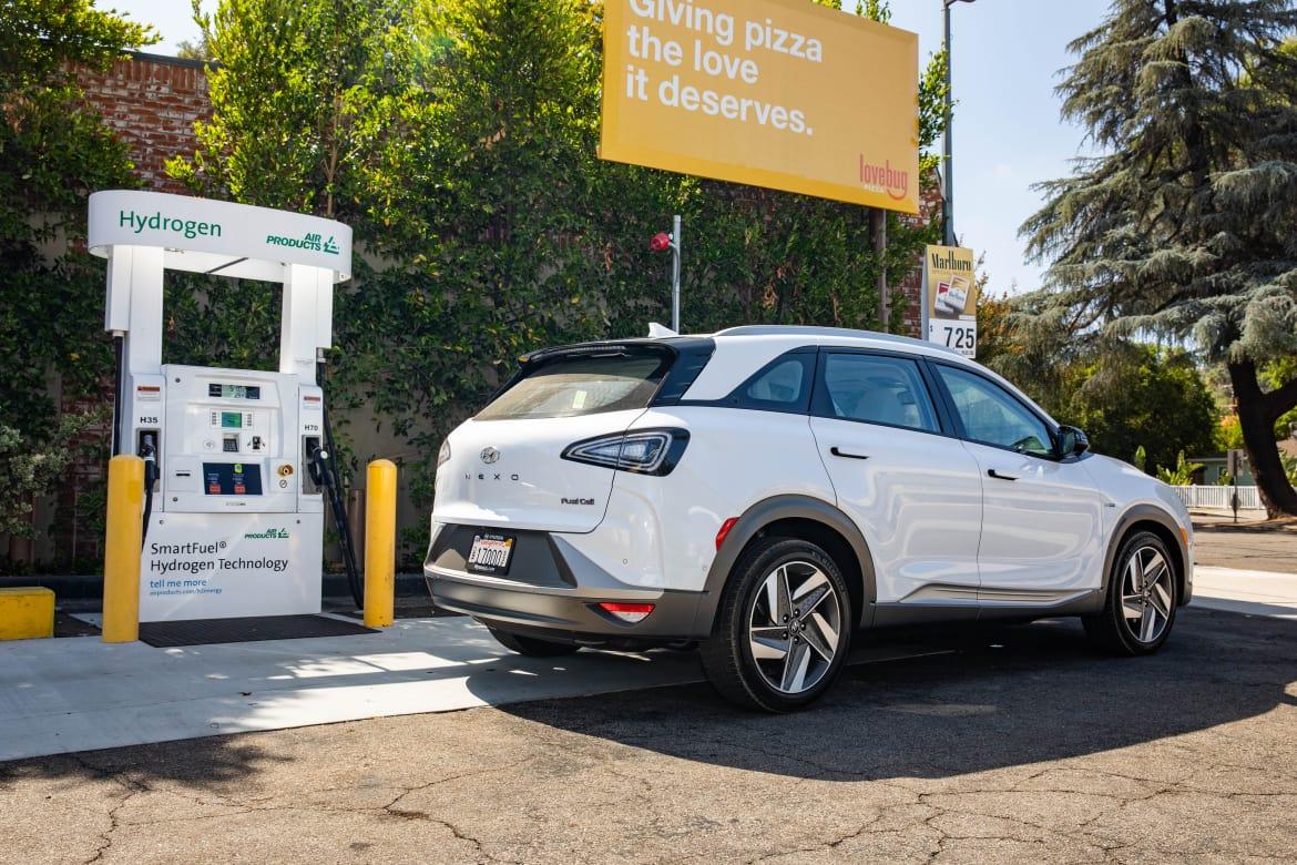 2019年现代Nexo是第一个获得顶级撞车事故的氢燃料电池汽车