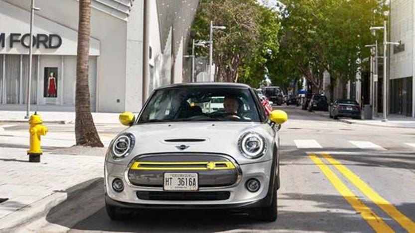 MINI Cooper SE练习场在美国的行驶里程为110英里