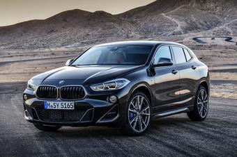 BMW X2 M35i在大量新画廊中闪耀蓝色