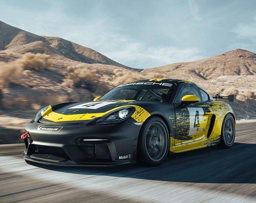 保时捷718 Cayman GT4出现在交通中PDK谣言不断增长