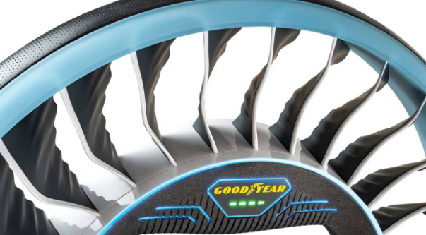 固特异AERO概念不仅是轮胎还是未来飞行汽车的螺旋桨