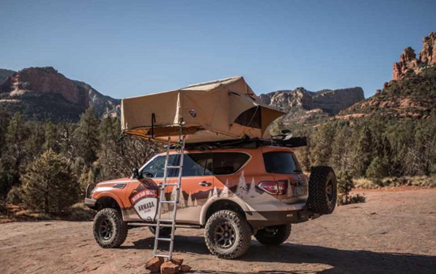 日产展示了Armada Mountain Patrol全尺寸SUV