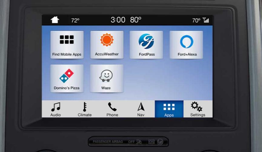 福特和Waze团队将导航应用程序投影到仪表板屏幕上