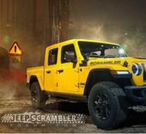 Jeep Scrambler渲染基于内部人员的提示