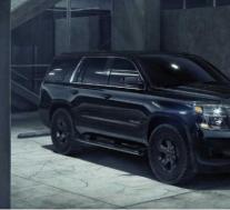 2018 Tahoe Custom Midnight提供隐身的越野风格