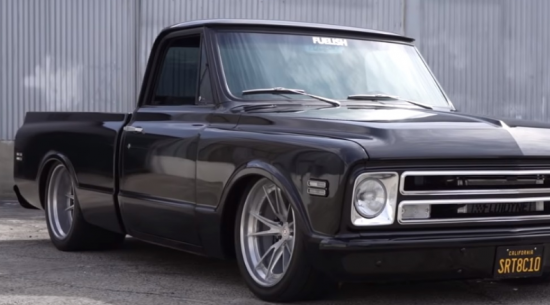 这款GMC-Chevy C-10升级Hellcat V8发动机