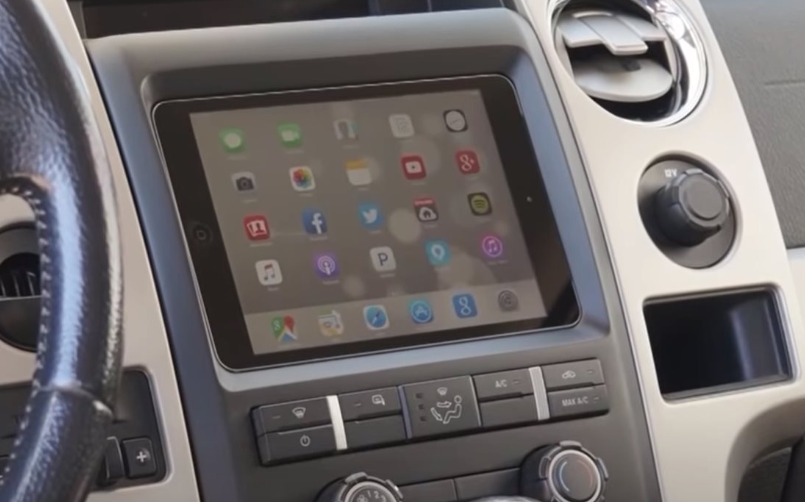 福特f 150 Dash使用ipad Pro带来纯正的苹果体验 蜀车网