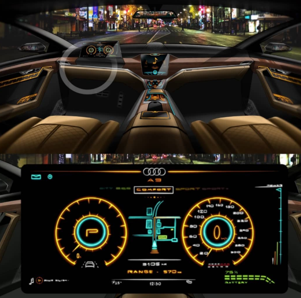 奥迪A9 e-tron概念车
