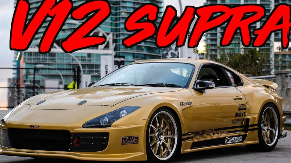 V12 Toyota Supra可以达到220 MPH