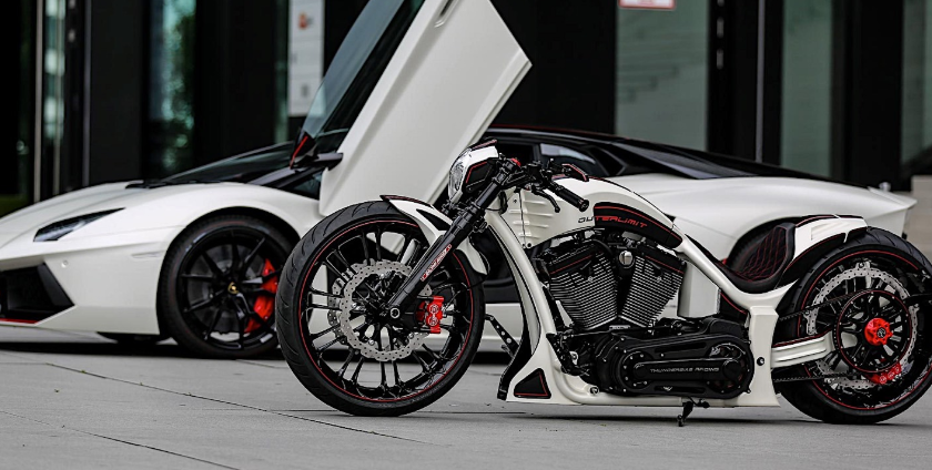 Harley-Davidson Outerlimit是一辆迷你兰博基尼Aventador