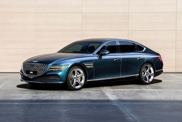 崭新的Genesis G80减轻了110kg的重量，最大输出功率达370bhp