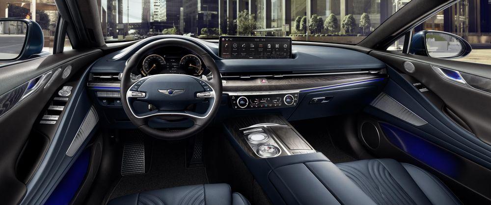 崭新的Genesis G80减轻了110kg的重量，最大输出功率达370bhp