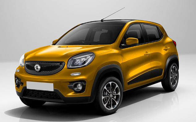 smart“ cross”迷你SUV