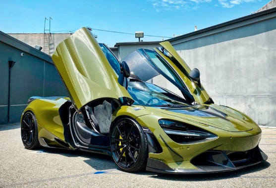 迈凯轮720S“碳纤维橄榄色”拥有1,000马力和车身套件