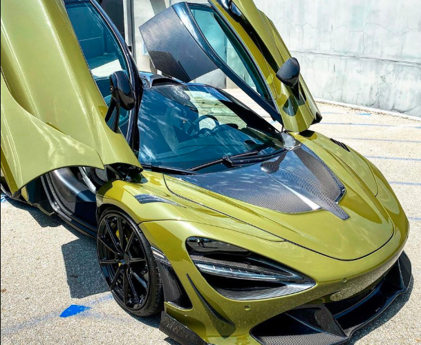 迈凯轮720S“碳纤维橄榄色”拥有1,000马力和车身套件