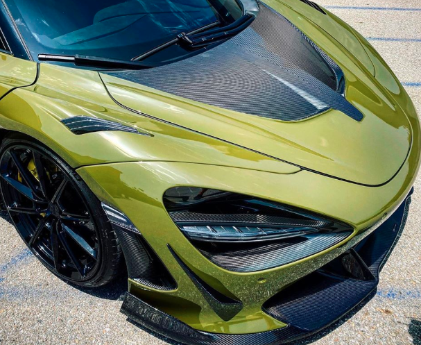 迈凯轮720S“碳纤维橄榄色”拥有1,000马力和车身套件