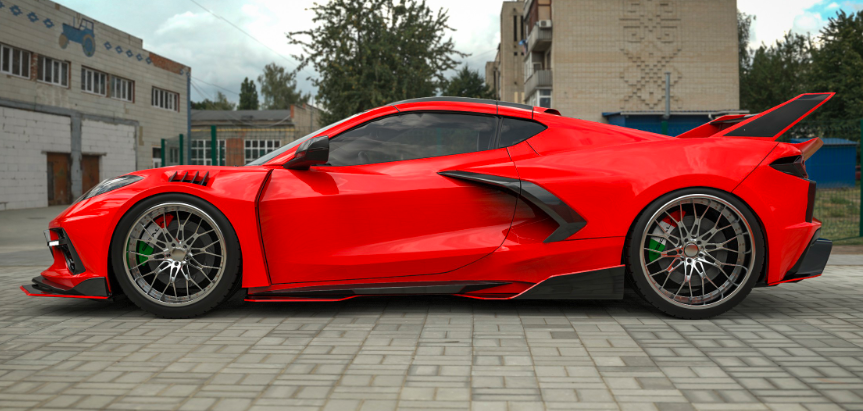 C8 Corvette“ C8RR”看起来很棒，将于2020年秋季推出