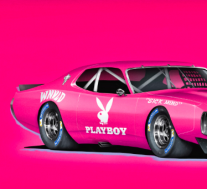 《花花公子》将Panther Pink带到NASCAR