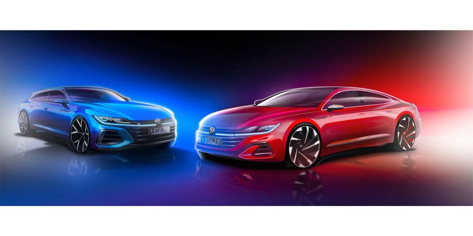 大众在首次亮相之前嘲笑新的2021 Arteon