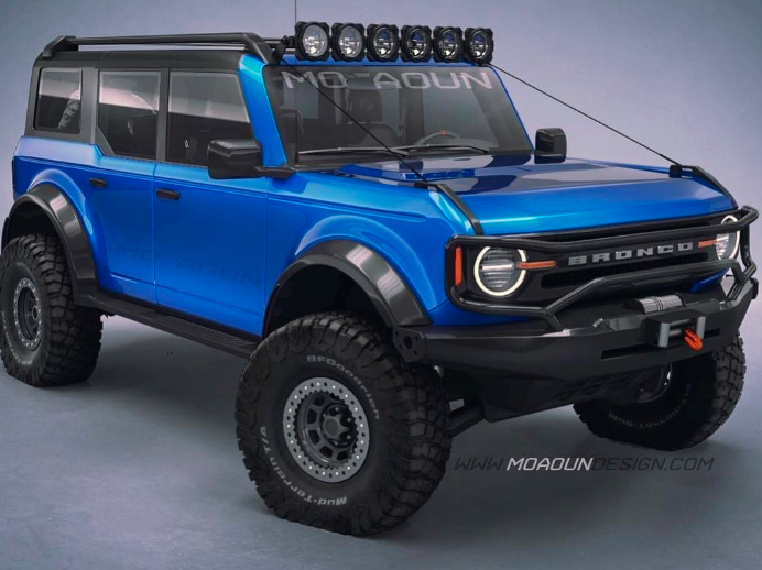 2021年福特Bronco手动变速箱选项可配备“履带式” 7档