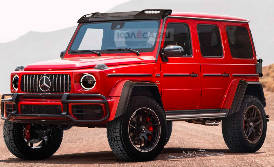 2022 Mercedes-Benz G 550 4x4 渲染图 