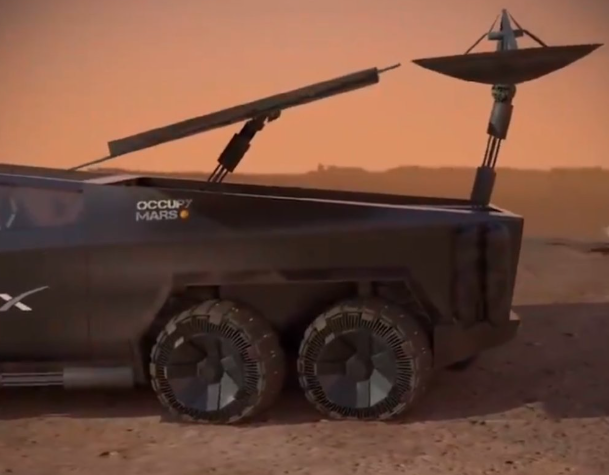 特斯拉Cybertruck跟随Roadster前往火星