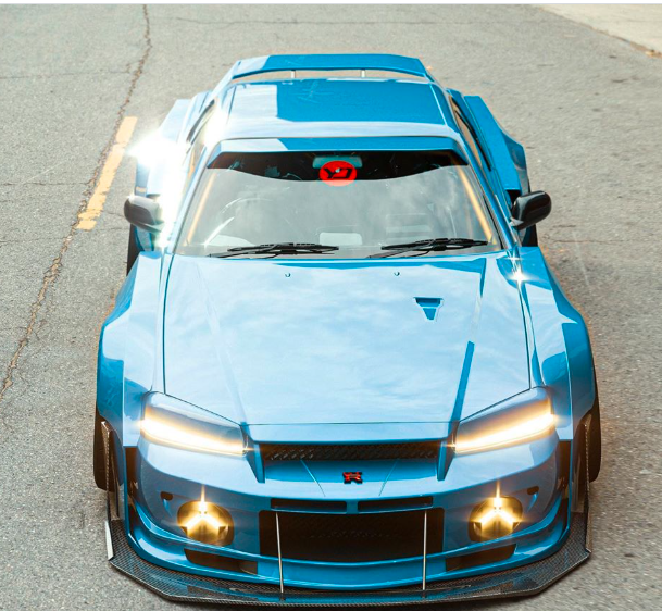 日产GT-R“野兽”看起来像肌肉车